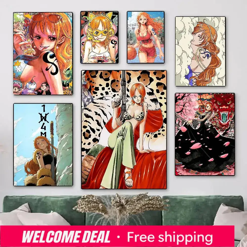 2026 1pc Anime Character Nami  - Resin Art Wall 评论和价格