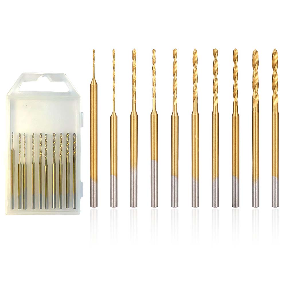 10Pcs Mini Drill Bit Set Engra - Resin Art Drill Machine 评论和价格