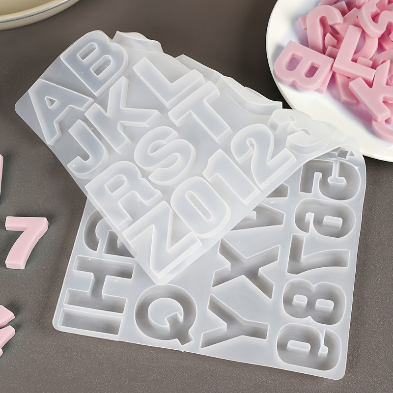 Letter A To Z Pendants Silicon - Resin Art Alphabet 评论和价格