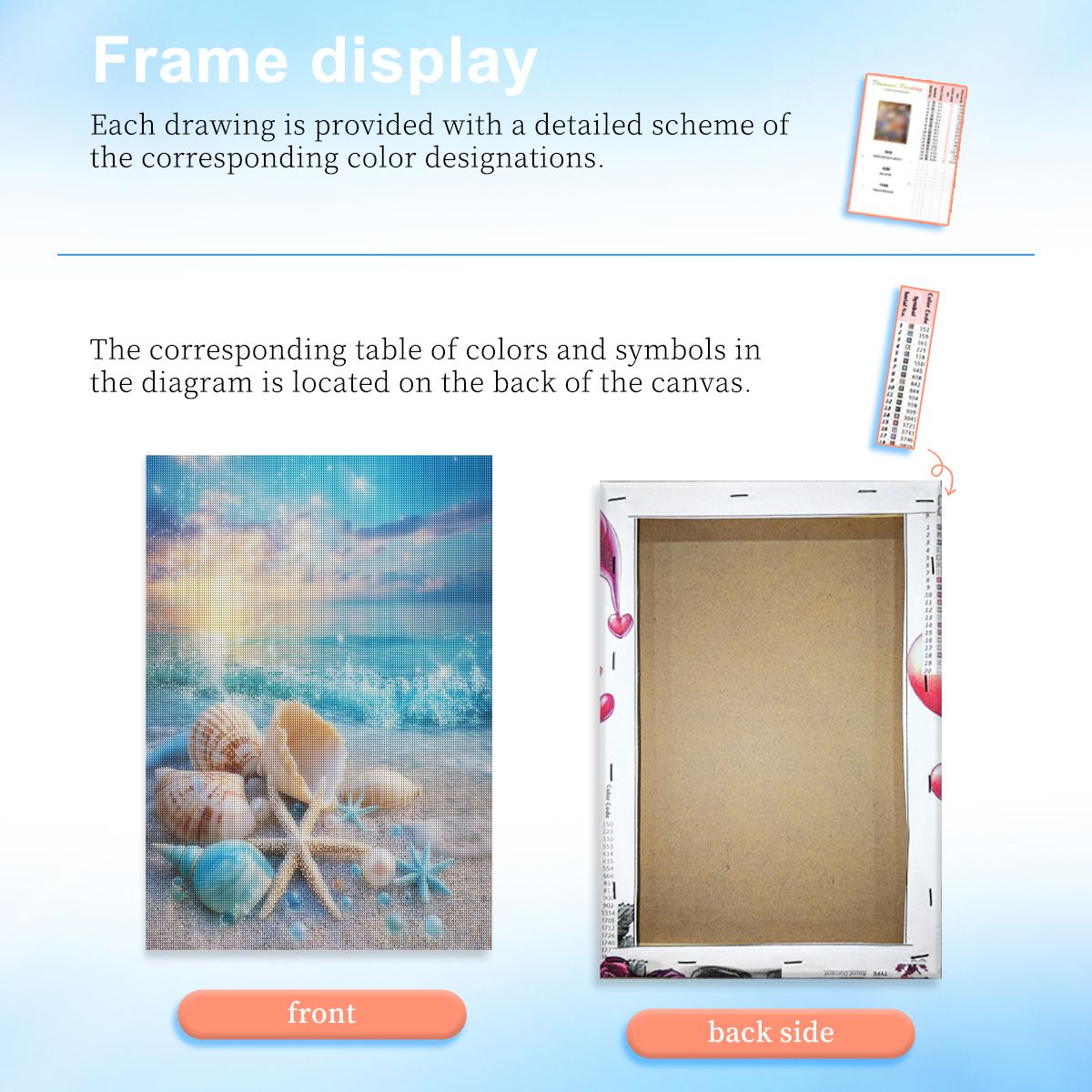 Frameless, Beach Shell Diamond - Resin Art For Beginner 评论和价格