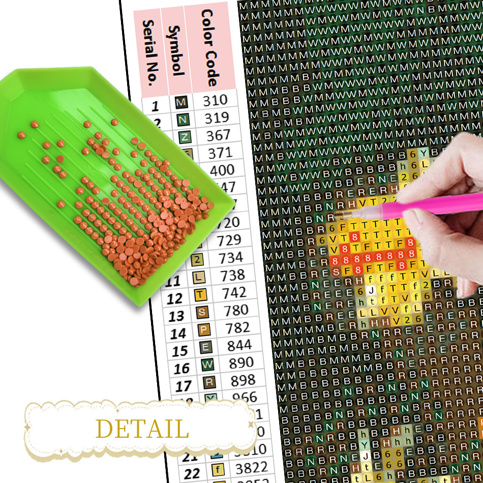 Frameless, Beach Shell Diamond - Resin Art For Beginner 评论和价格