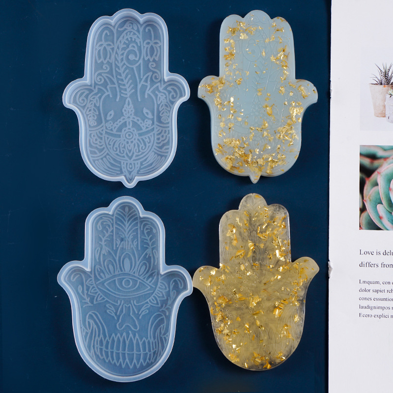 1 Pcs DIY Coaster Hand of Fati - Resin Art Epoxy 评论和价格