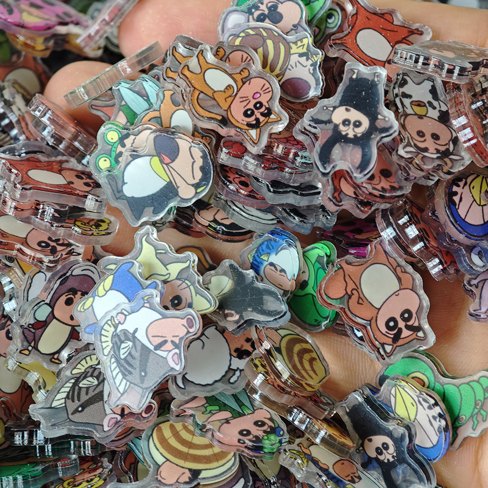 50pcs/set Cartoon Crayon Shin- - Resin Art Case 评论和价格