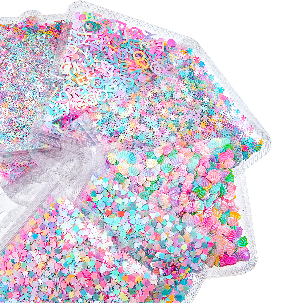 20G Glitter Heart Star Letter  - Resin Art Alphabet 评论和价格