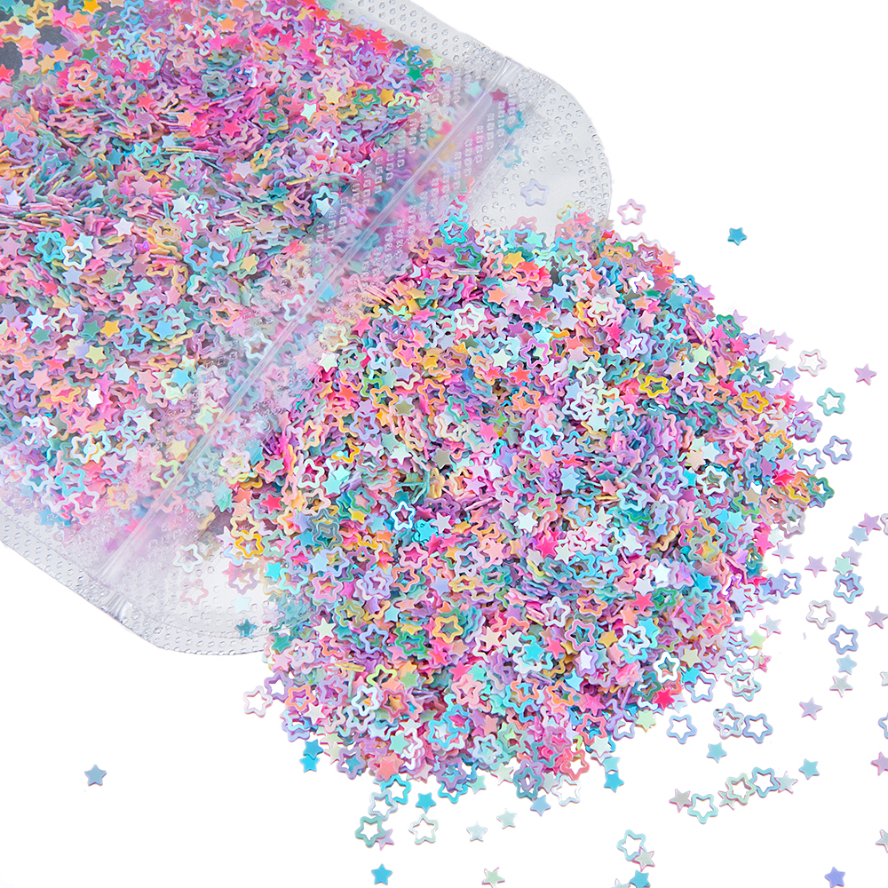 20G Glitter Heart Star Letter  - Resin Art Alphabet 评论和价格