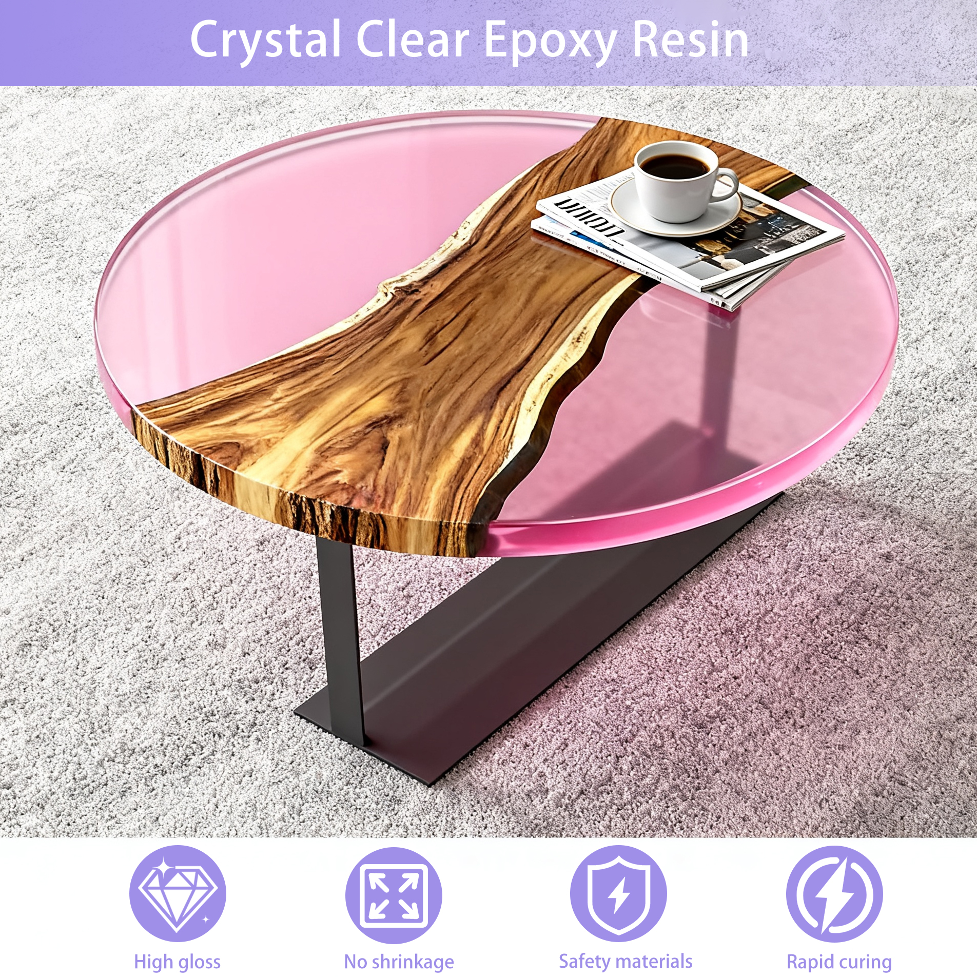 200g UV Resin Crystal Clear Ha - Resin Art Epoxy 评论和价格