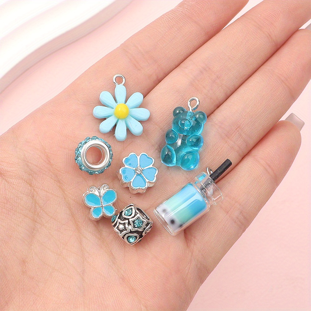 62pcs Mixed Color European Lar - Resin Art Beach Theme 评论和价格
