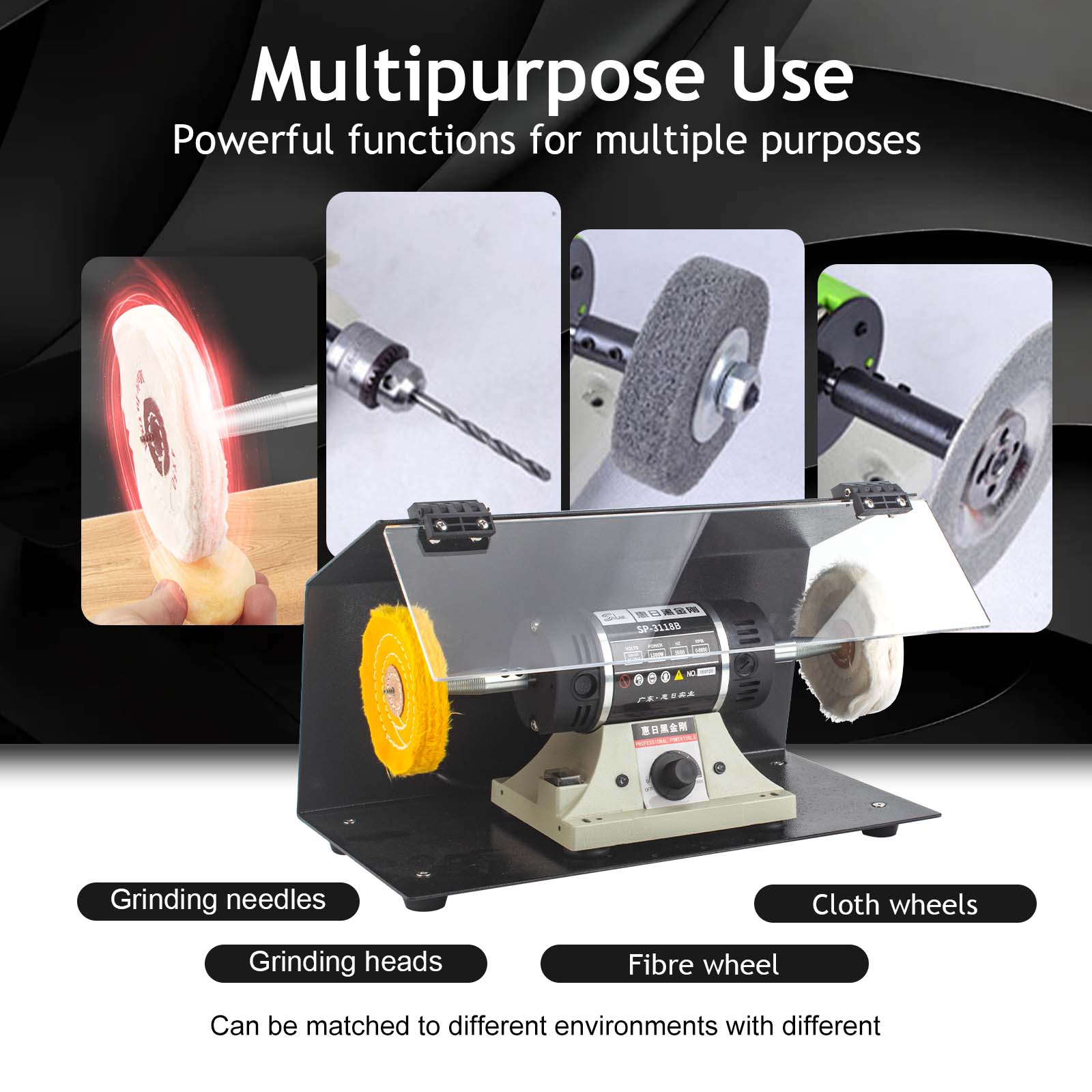 10,000RPM Dual-Wheel Jewelry P - Resin Art Drill Machine 评论和价格