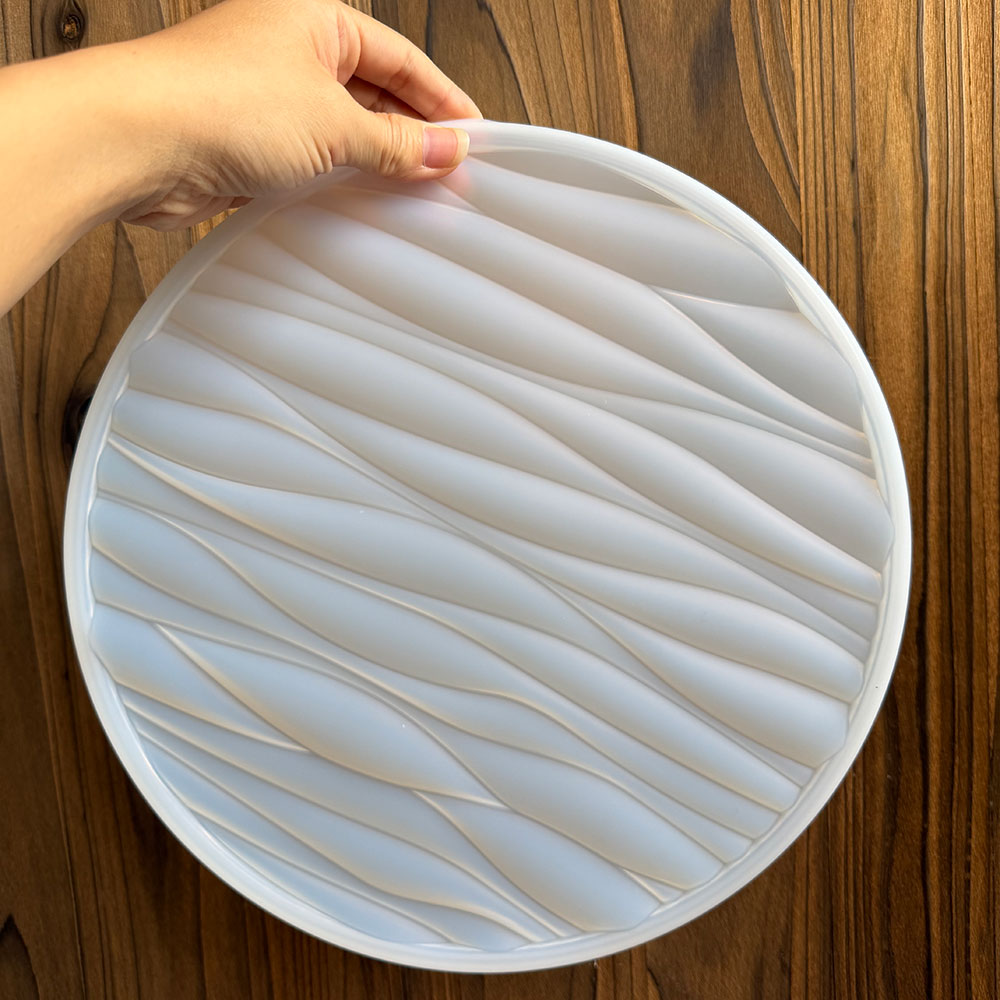 Large Round Tray Silicone Mold - Resin Art Epoxy 评论和价格