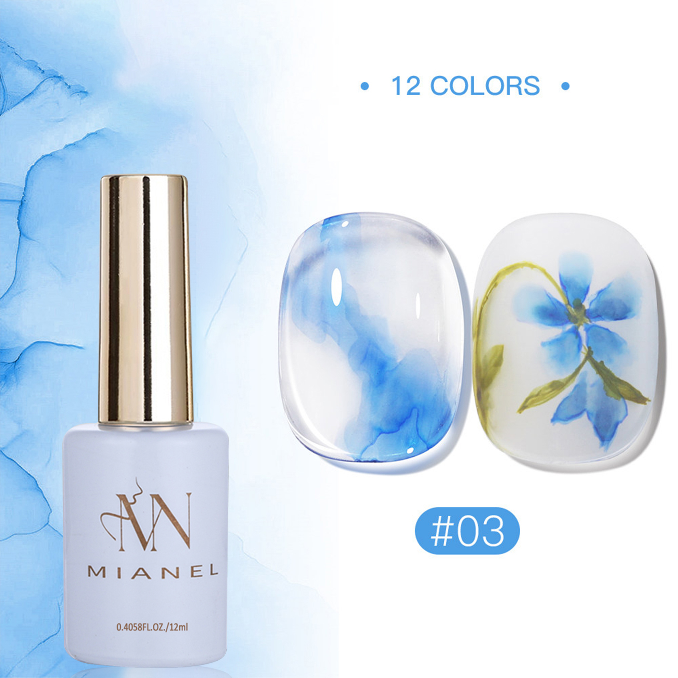 MIANEL 2026 Nail art gradient  - Resin Art Online 评论和价格
