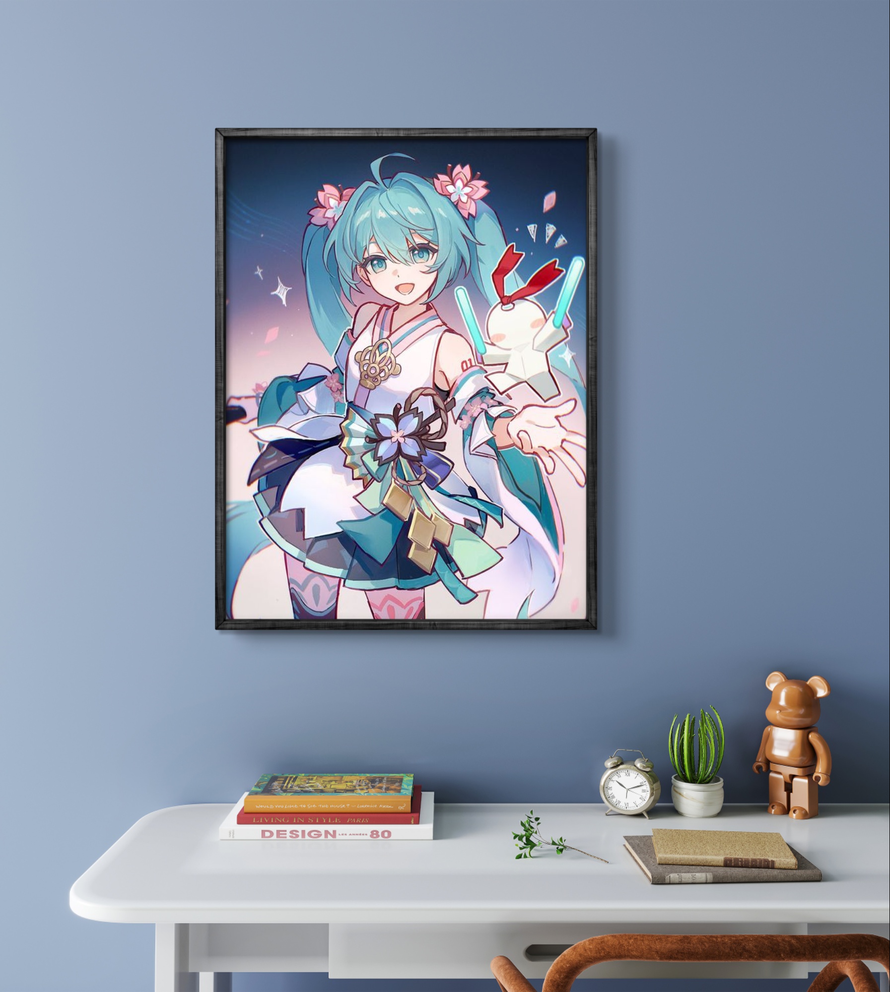 Frameless,Singer Miku DIY Diam - Resin Art Wall 评论和价格