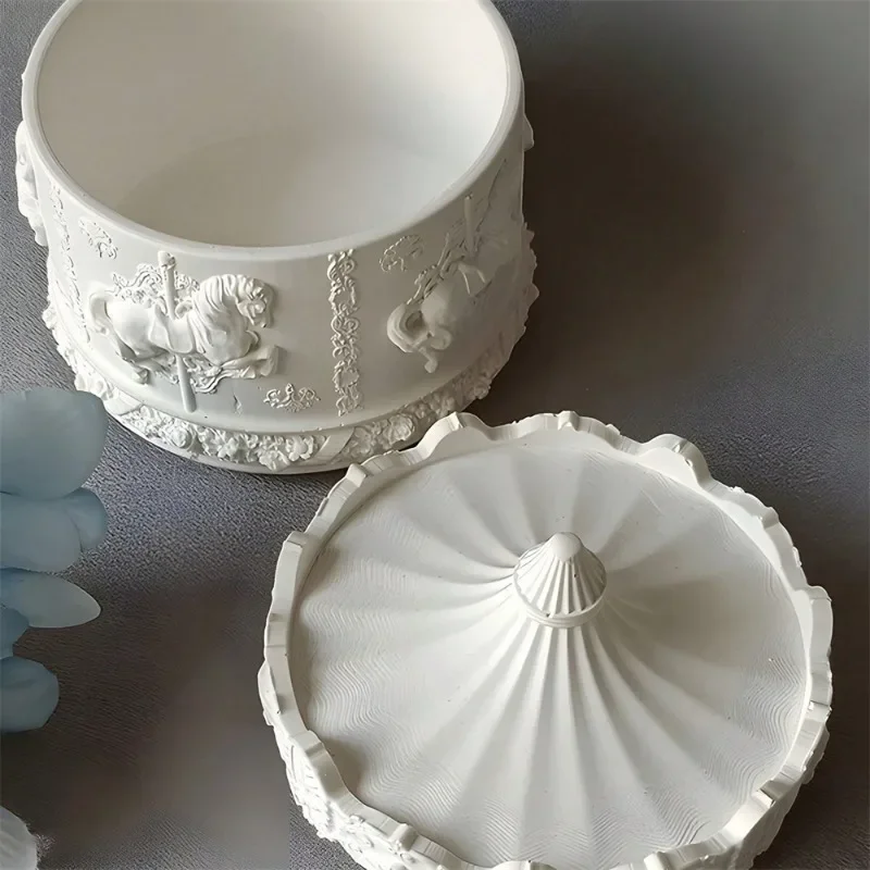 1Set Candle Jar Resin Mold Car - Resin Art Case 评论和价格