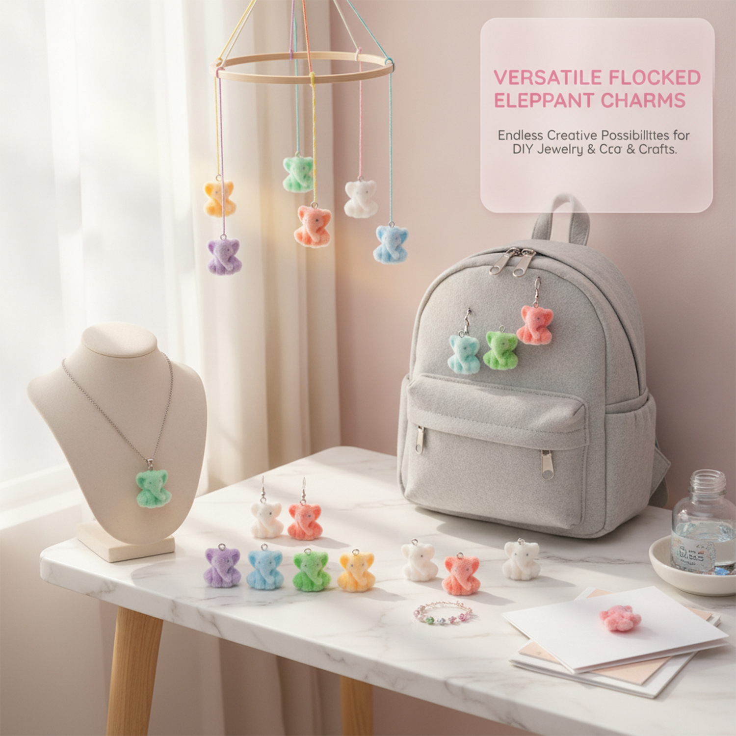 2/10pcs Resin Flocking Cute Li - Resin Art Supplies Near Me 评论和价格