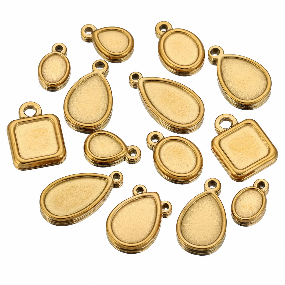 5pcs Stainless Steel Square Dr - Resin Art Handmade 评论和价格