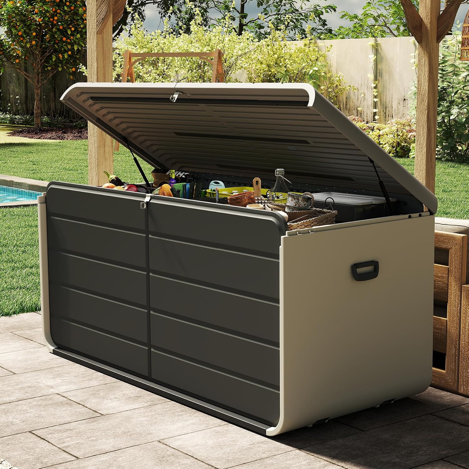 Indoor Outdoor Storage Box 200 - Resin Art Case 评论和价格