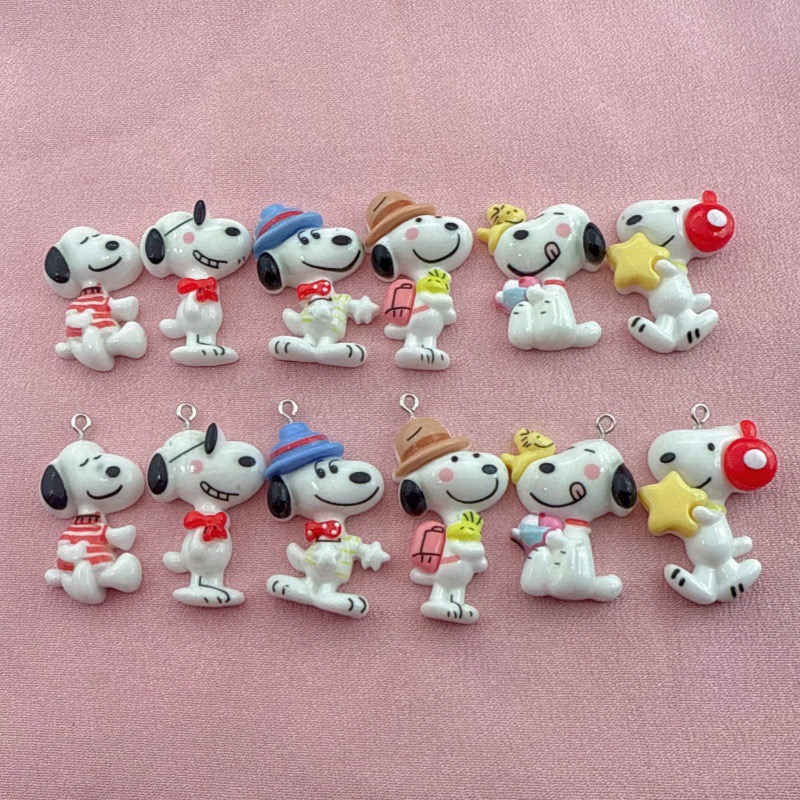 10pcs resin cute little dog pe - Resin Art Handmade 评论和价格