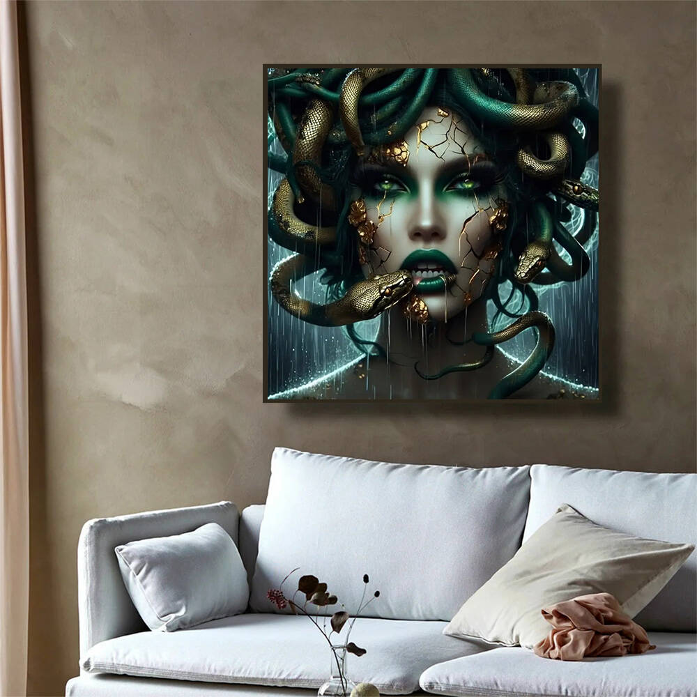 Frameless, Diamond Mosaic Full - Resin Art Wall 评论和价格