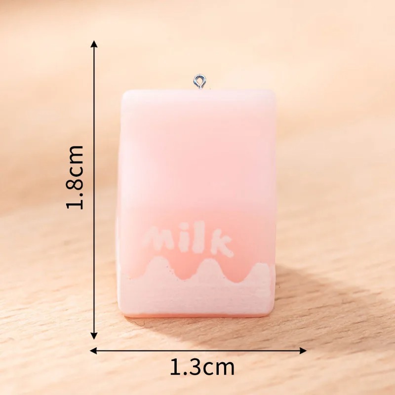 10Pcs Mini Milk Bottle Resin C - Resin Art Supplies Near Me 评论和价格