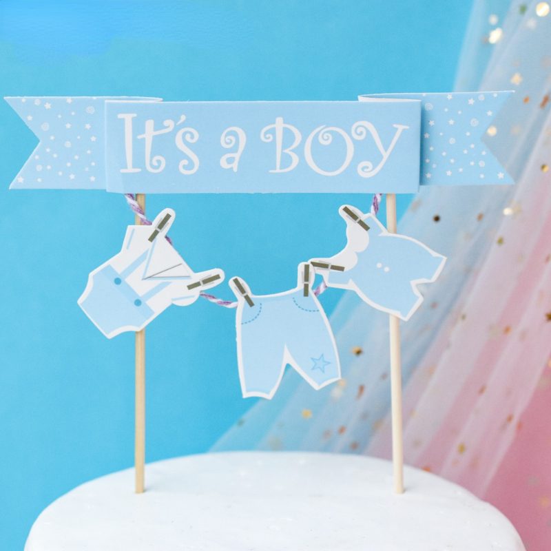 Gender Reveal Cake Decoration  - Resin Art Alphabet 评论和价格