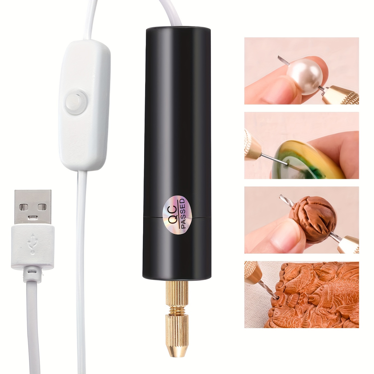 Mini Electric Drill Kit USB Re - Resin Art Drill Machine 评论和价格