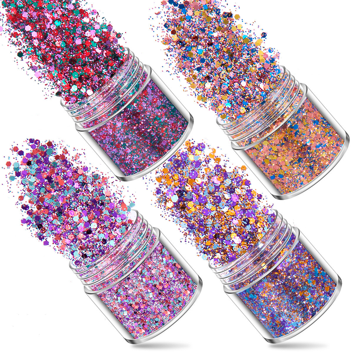 SNASAN 4Pcs Color Superfine Gl - Resin Art Glue 评论和价格