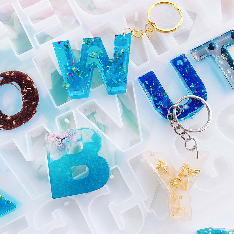 Alphabet Epoxy Resin Silicone  - Resin Art Alphabet 评论和价格