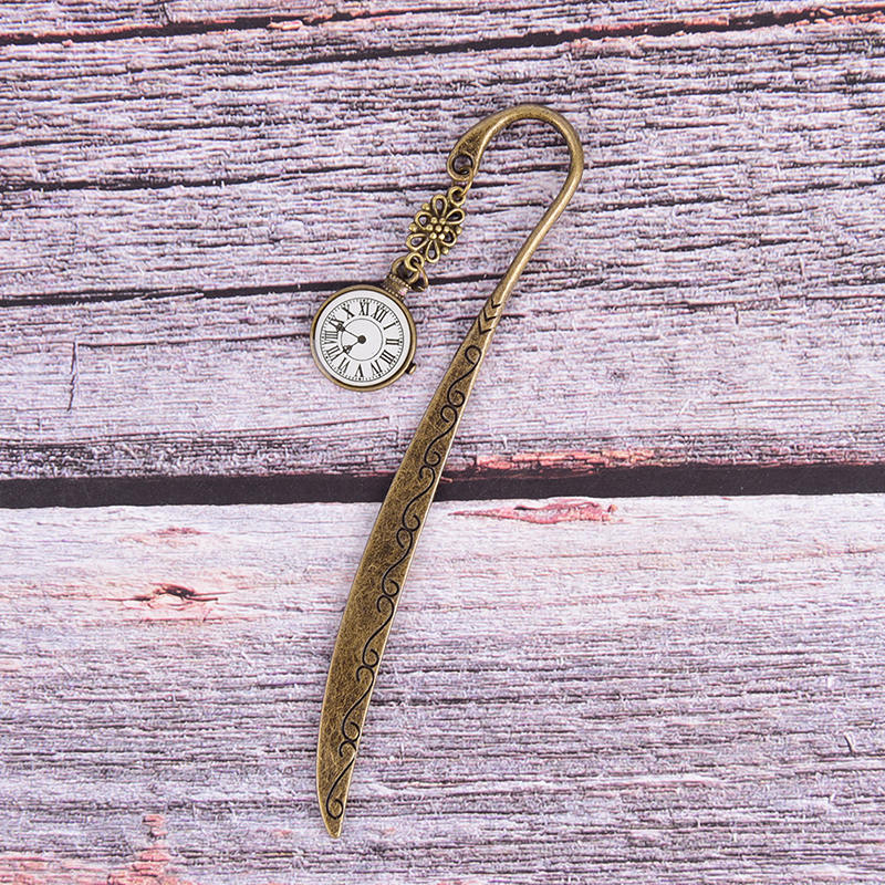 Metal Clock Bookmarks Vintage  - Resin Art Bookmark 评论和价格
