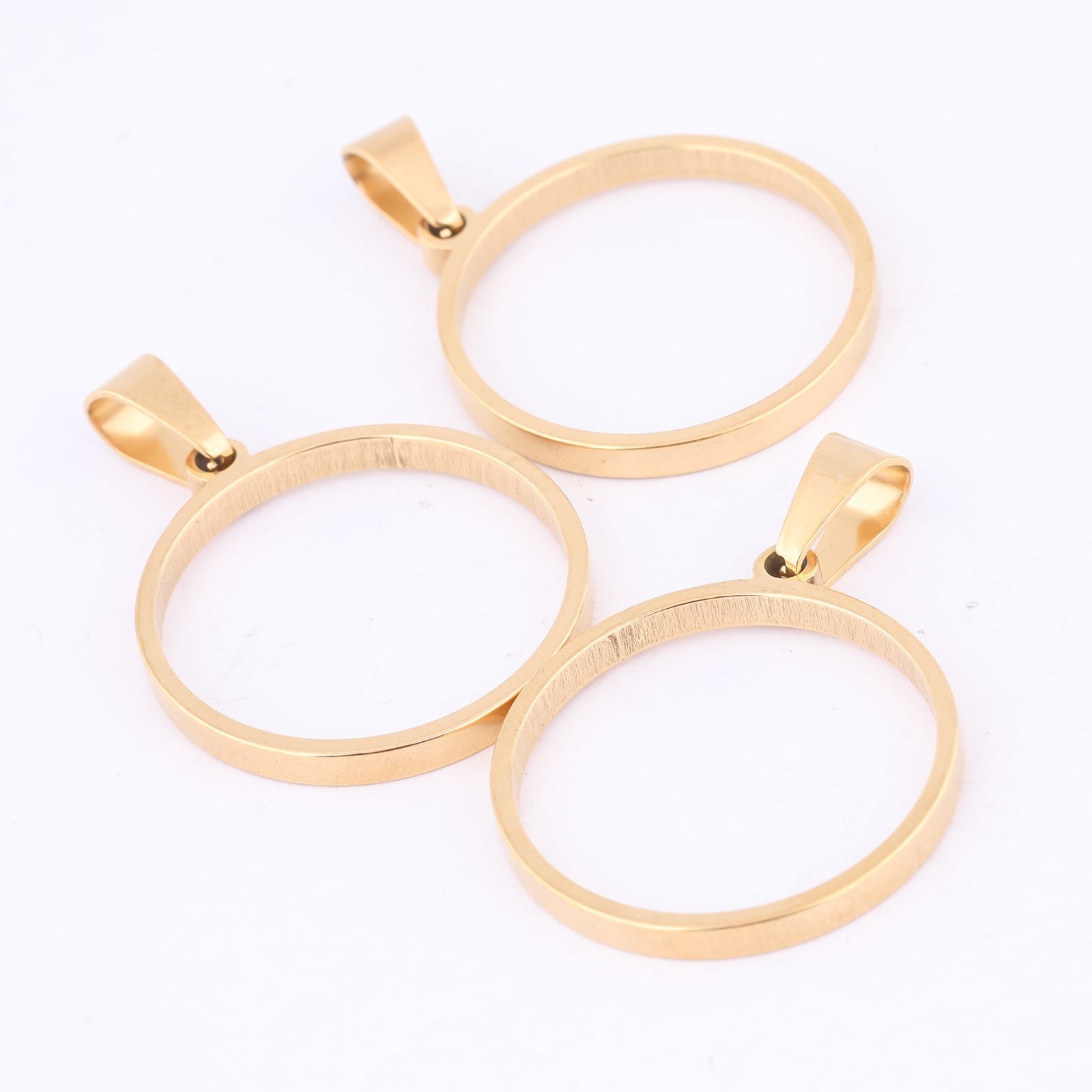 10pcs 25mm Round Open Bezel Ch - Resin Art Handmade 评论和价格