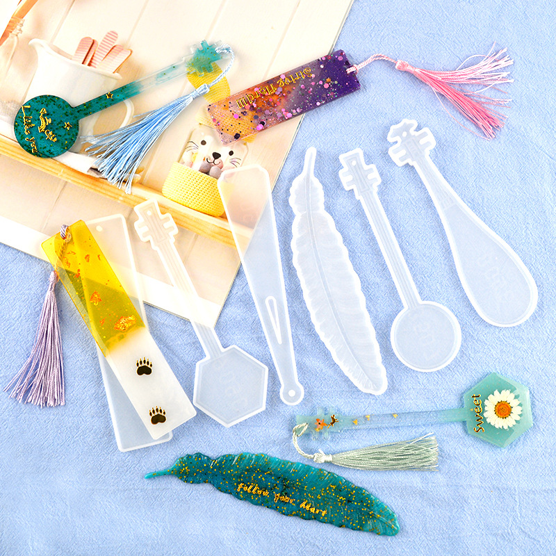 DIY UV Silicone Mould Bookmark - Resin Art Bookmark 评论和价格