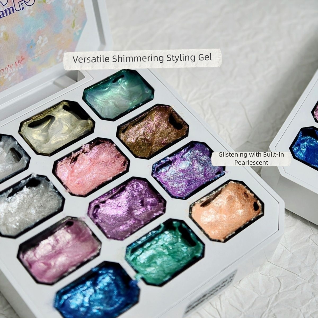 12-color Fairy Pearl Light Pow - Resin Art Glue 评论和价格