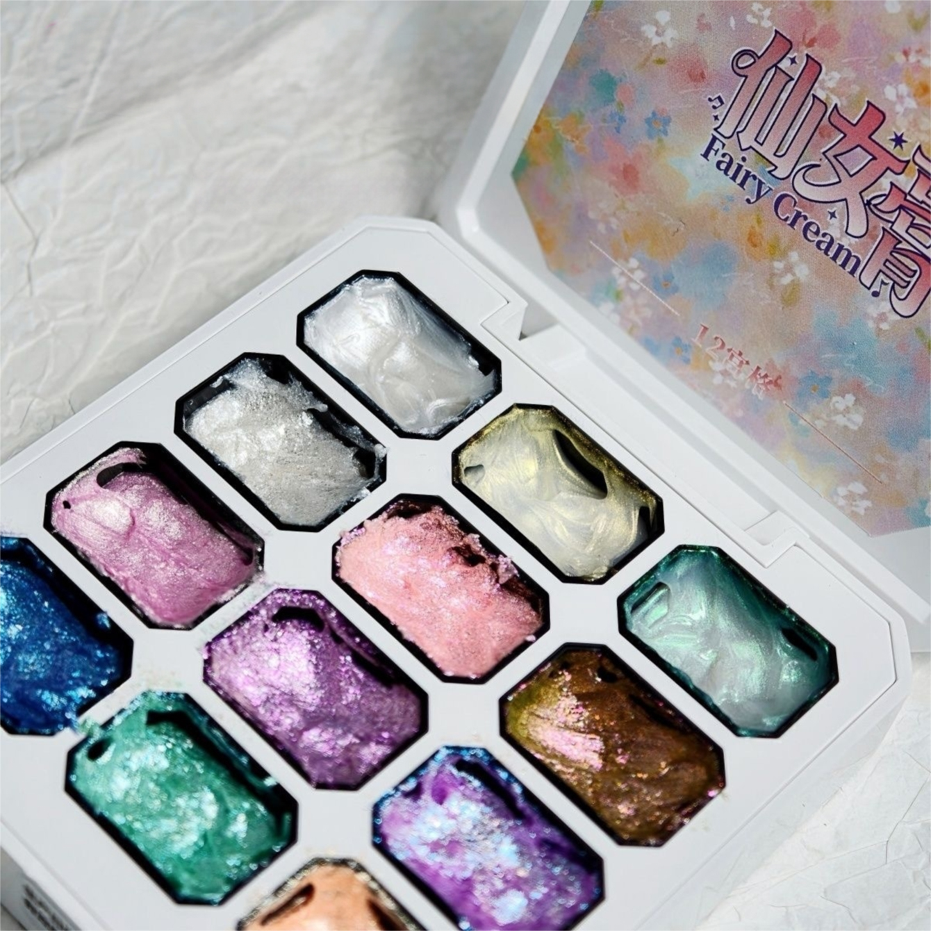 12-color Fairy Pearl Light Pow - Resin Art Glue 评论和价格