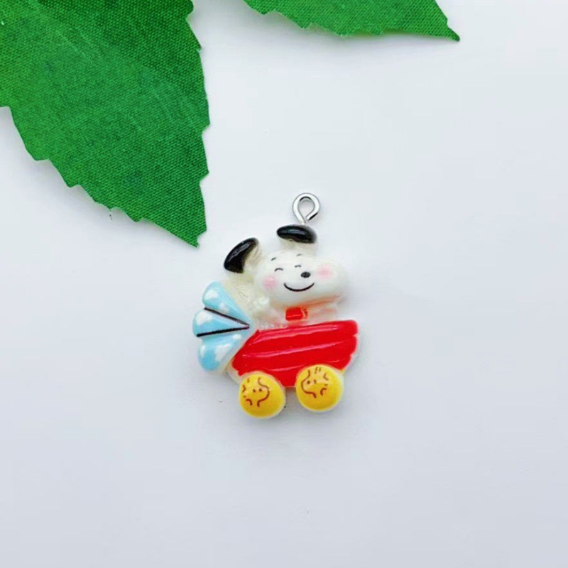 12pcs resin cartoon dog pendan - Resin Art Handmade 评论和价格