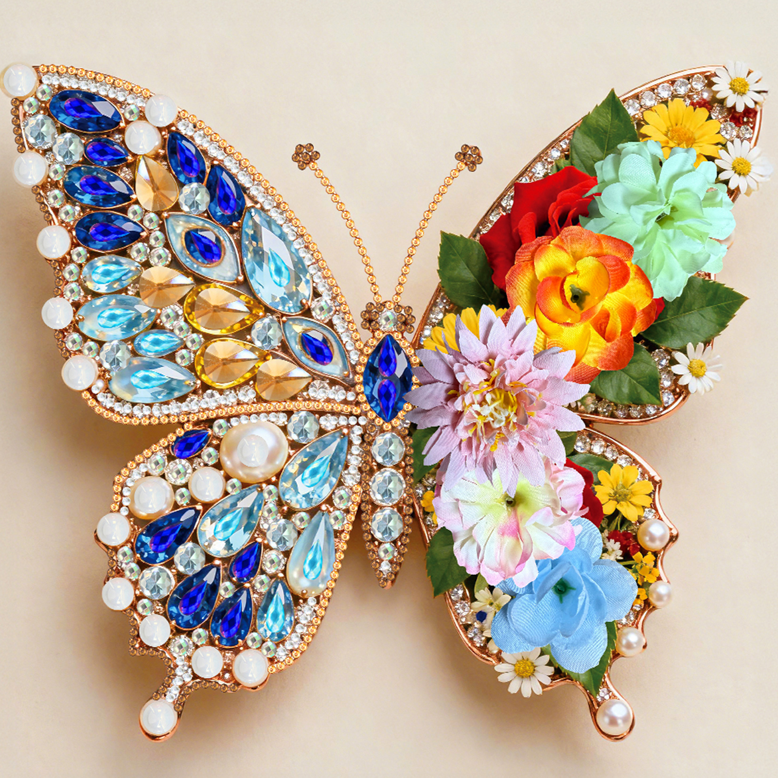 Butterfly DIY Diamonds Dots Ge - Resin Art Wall 评论和价格