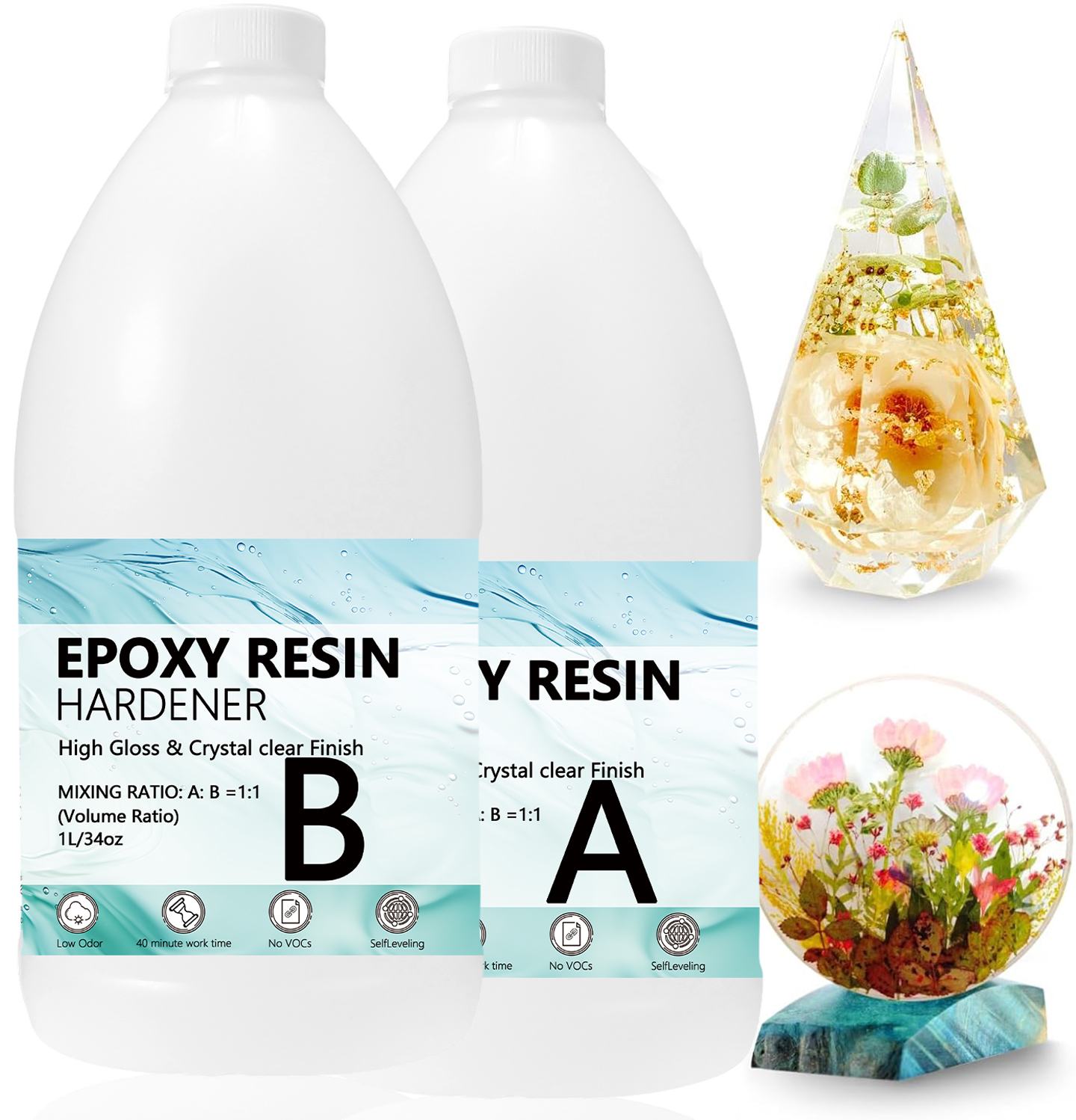 Epoxy Resin Kits Set, Art Kit  - Resin Art For Beginner 评论和价格