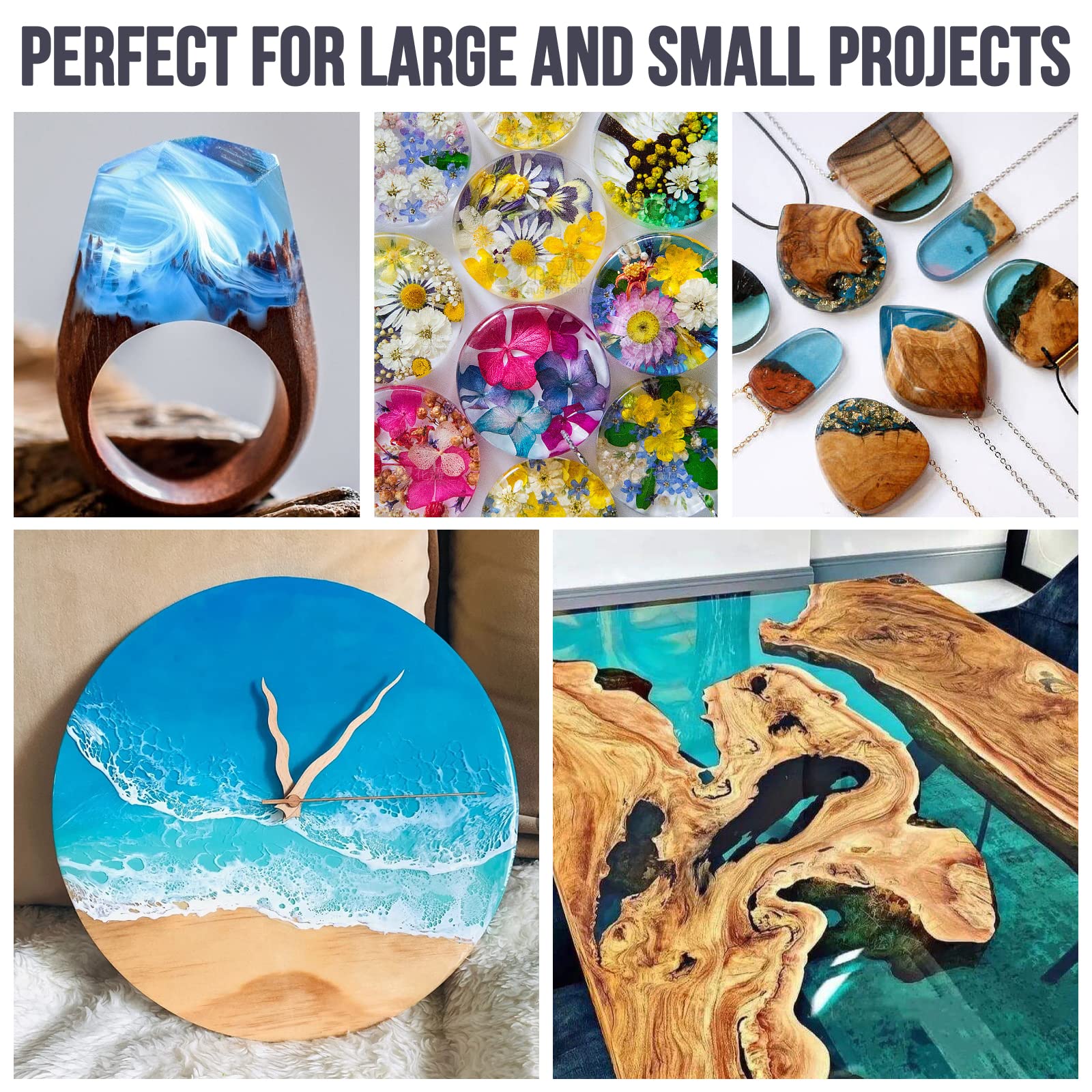 Epoxy Resin Kits Set, Art Kit  - Resin Art For Beginner 评论和价格