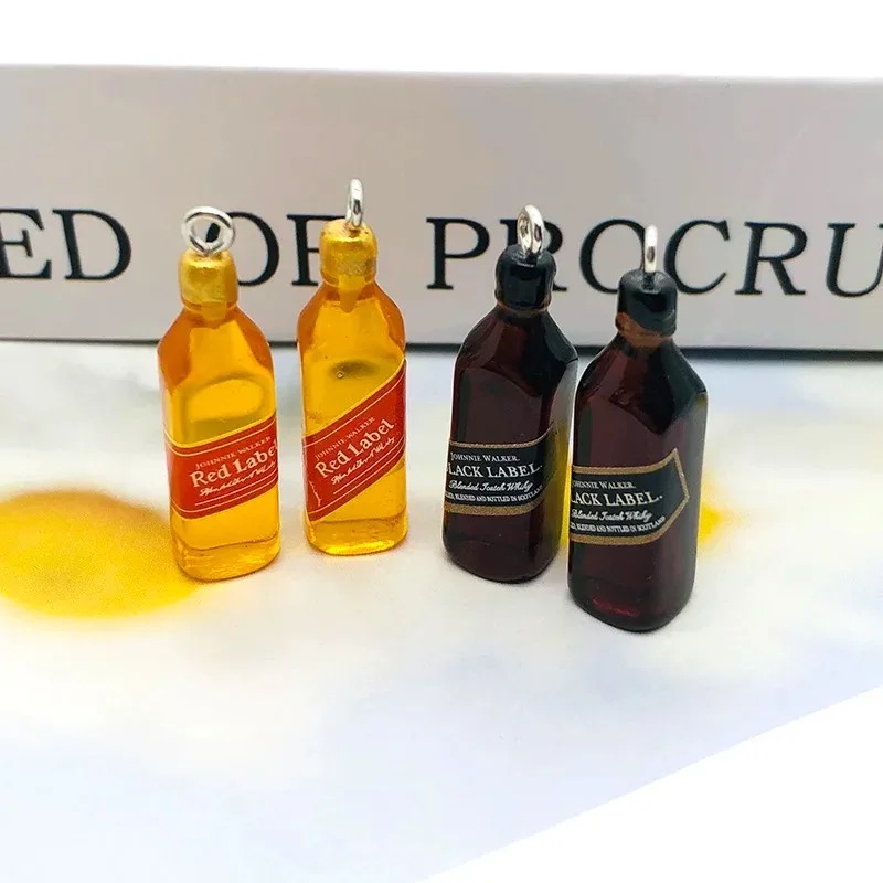10Pcs Tiny Wine Bar Bottle Res - Resin Art Handmade 评论和价格