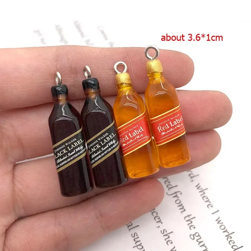 10Pcs Tiny Wine Bar Bottle Res - Resin Art Handmade 评论和价格