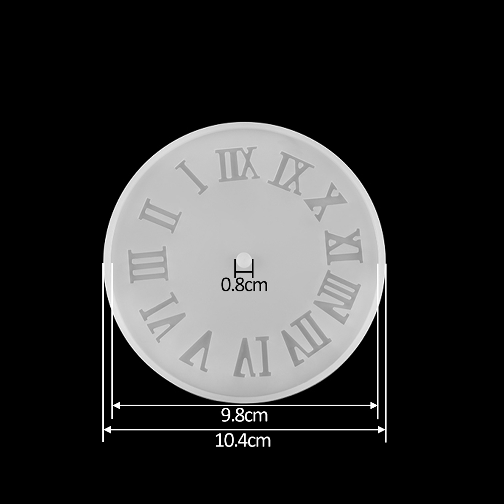 Clock Resin Molds Arabic Roman - Resin Art Alphabet 评论和价格