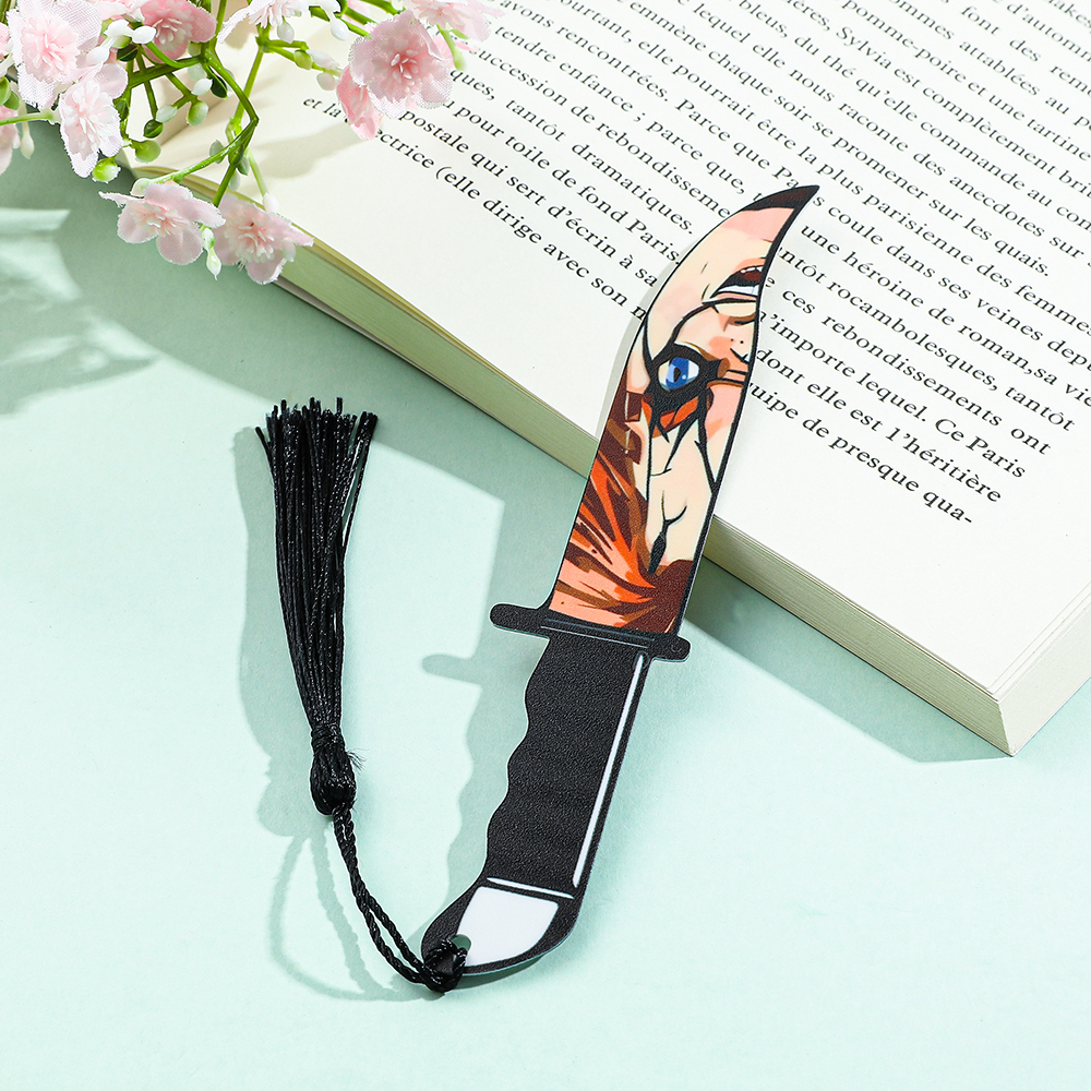 Horror Movie Character Knife B - Resin Art Bookmark 评论和价格