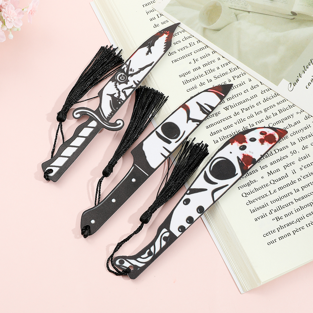 Horror Movie Character Knife B - Resin Art Bookmark 评论和价格