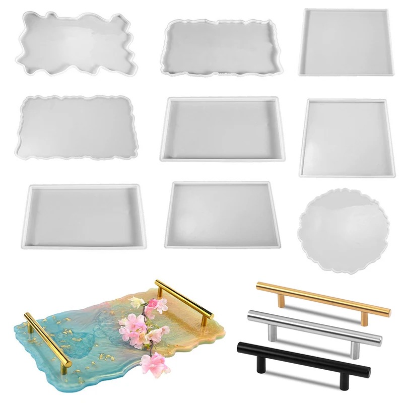 Tray Epoxy Resin Silicone Mold - Resin Art Epoxy 评论和价格
