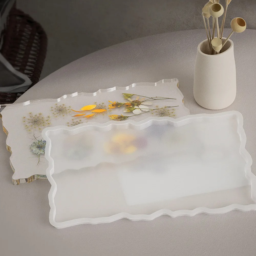 Tray Epoxy Resin Silicone Mold - Resin Art Epoxy 评论和价格