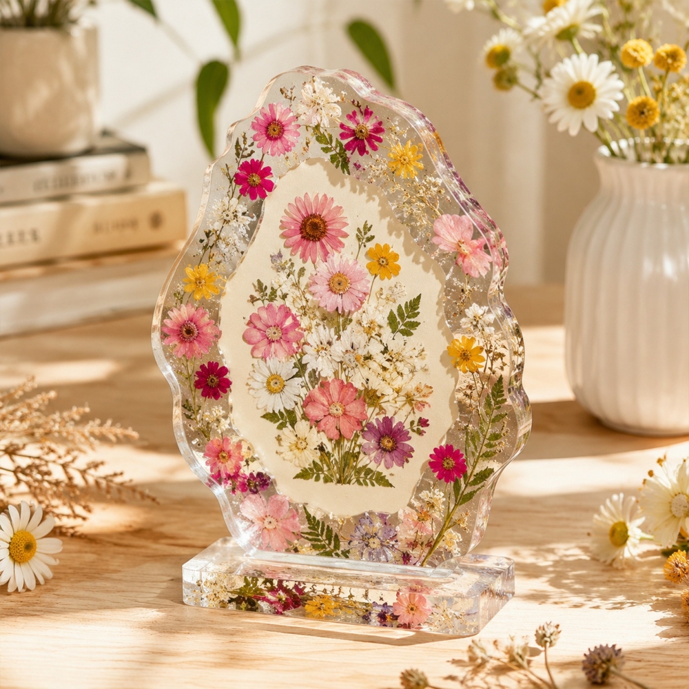 S0305 Love Heart Shell Photo F - Resin Art Epoxy 评论和价格