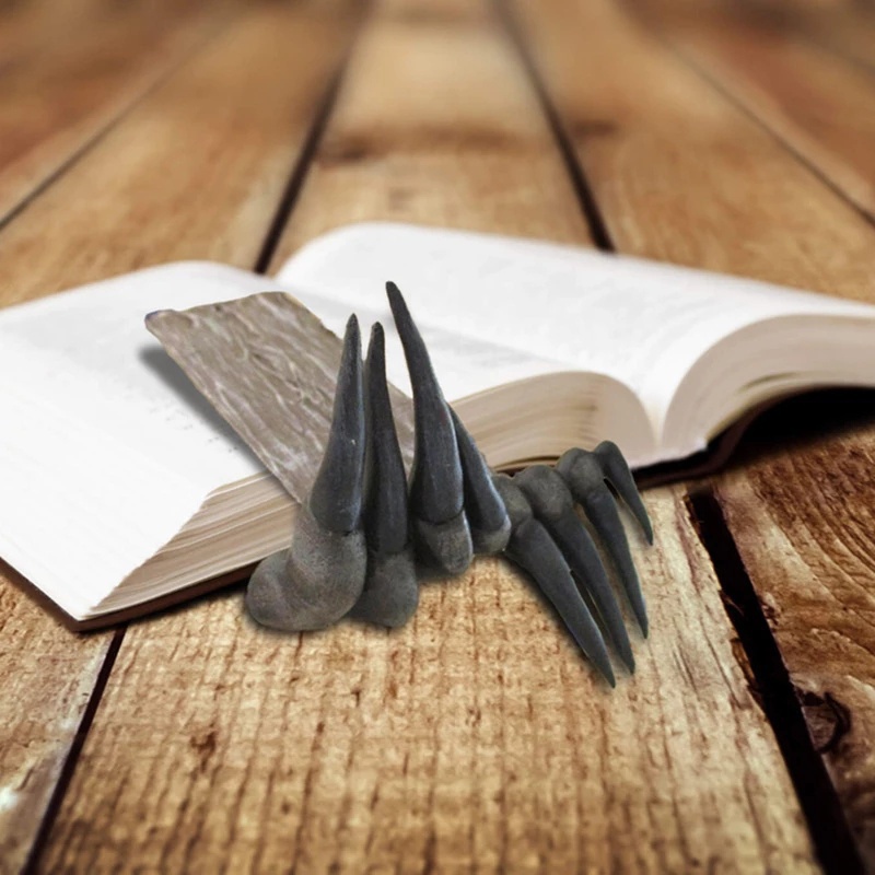 Hand of The Devil Halloween Ho - Resin Art Bookmark 评论和价格