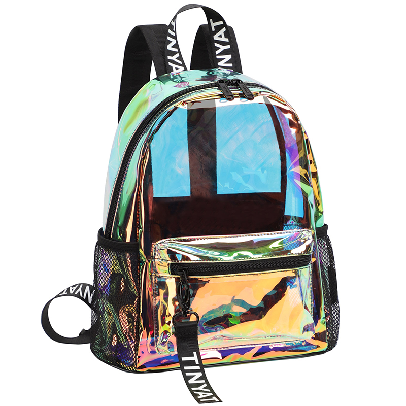 TINYAT PVC Clear Backpacks for - Resin Art Alphabet 评论和价格