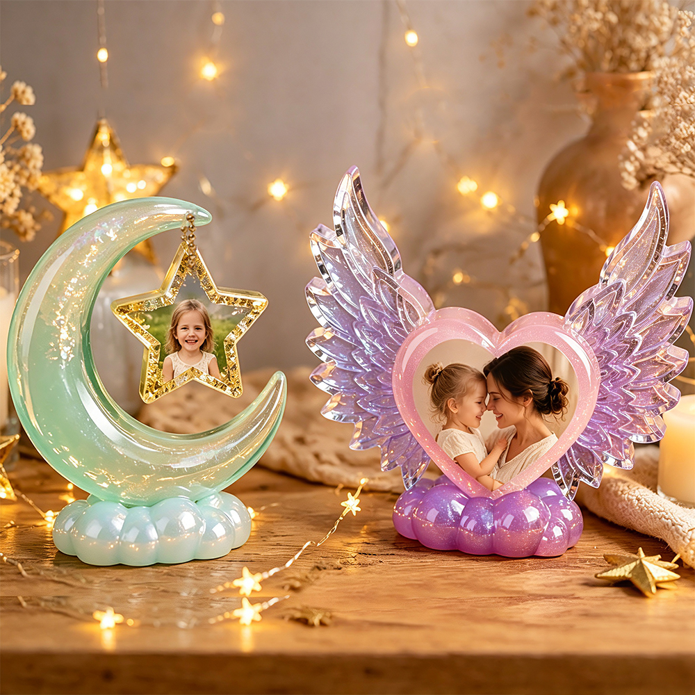 S0308 Heart Shaped Photo Frame - Resin Art Epoxy 评论和价格