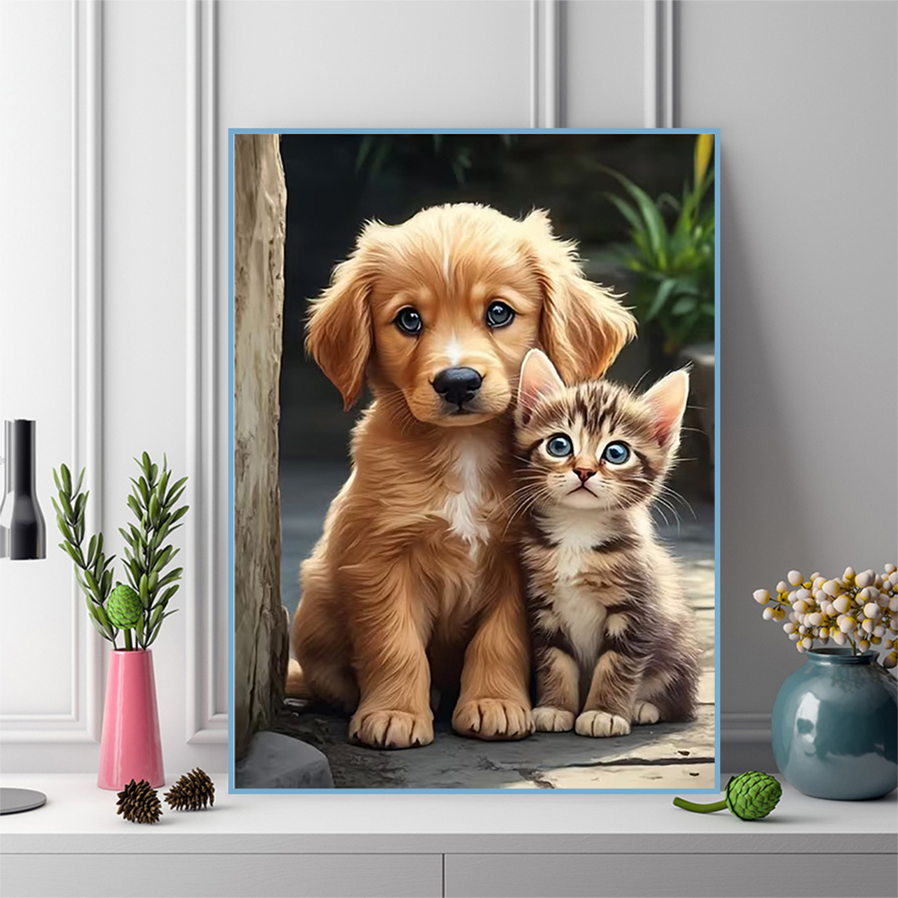 Momoart Diamond Embroidery Dog - Resin Art For Beginner 评论和价格