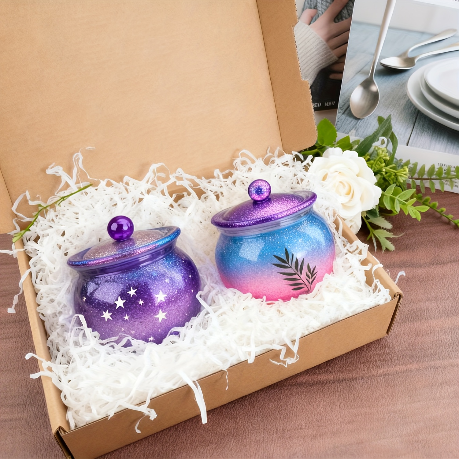 1 set of round resin can molds - Resin Art Case 评论和价格