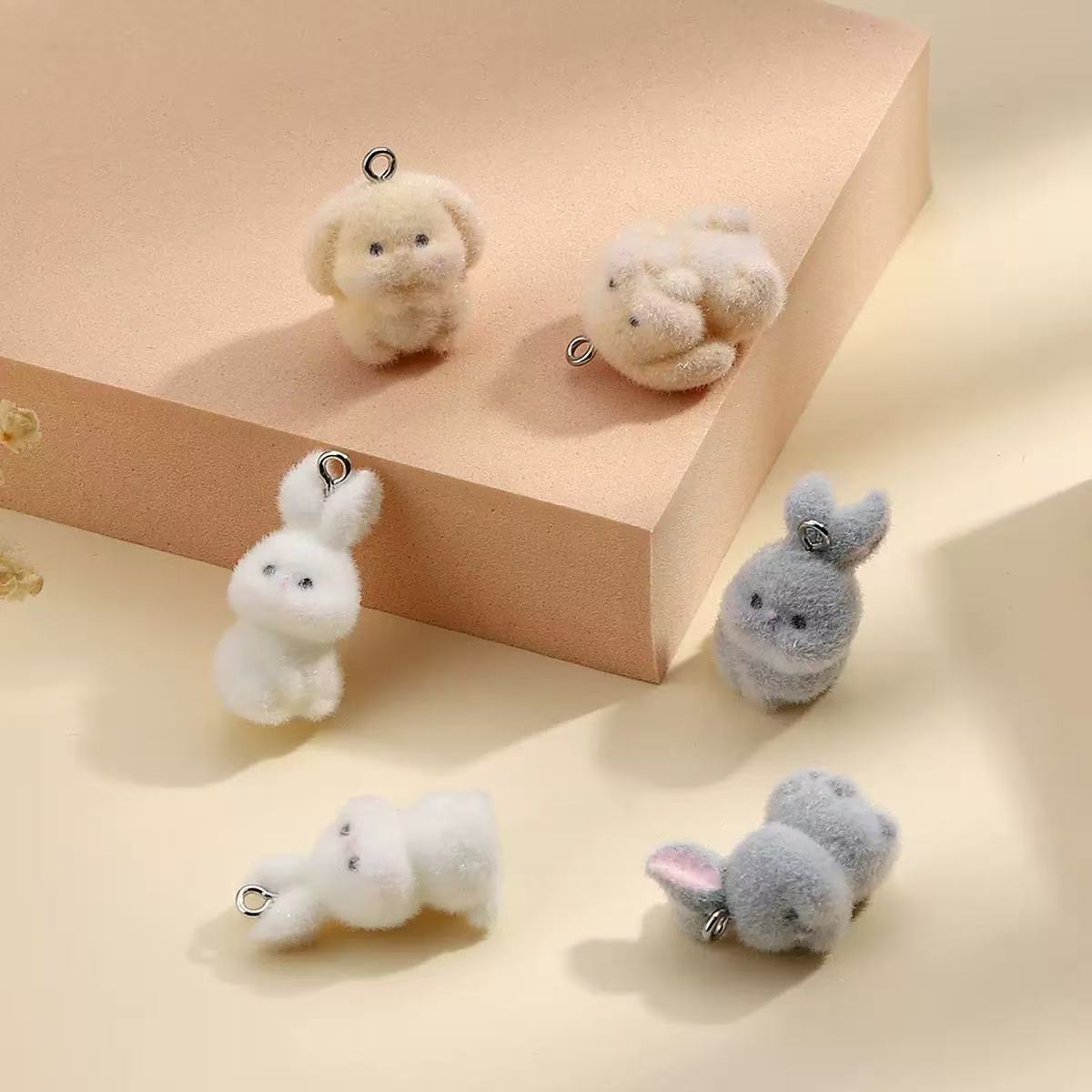 10pcs Flocking Little Rabbit R - Resin Art Supplies Near Me 评论和价格