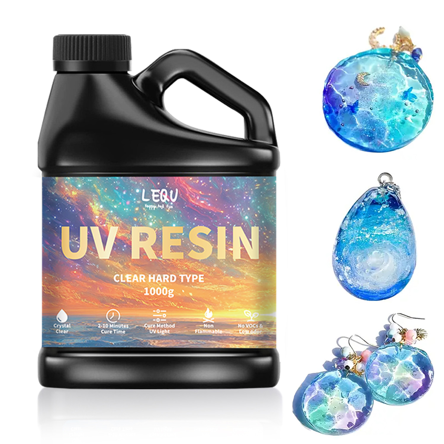 100/200/500/1000g UV Epoxy Res - Resin Art Epoxy 评论和价格